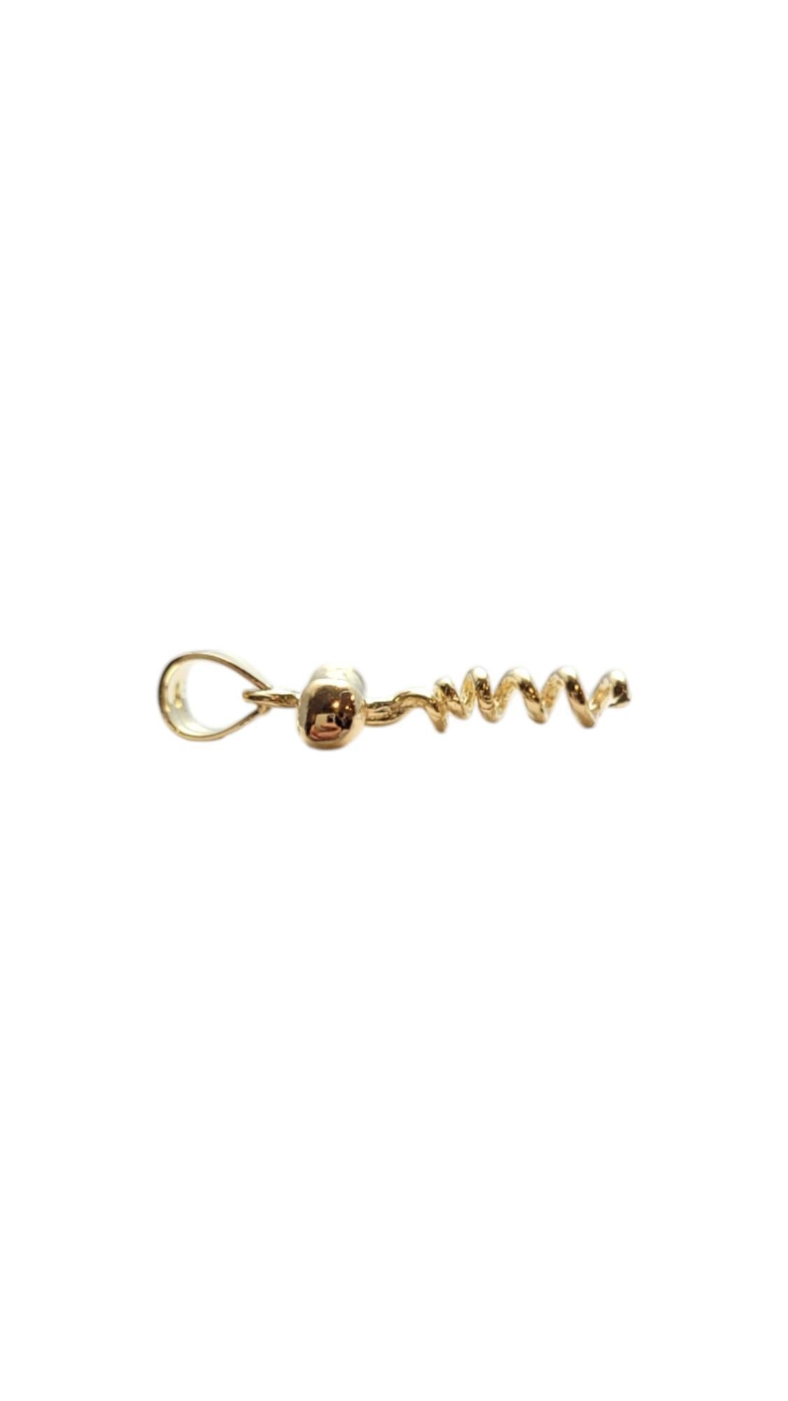 Pendentif en or jaune 14 carats en forme d'escargot n° 20740 en vente 2