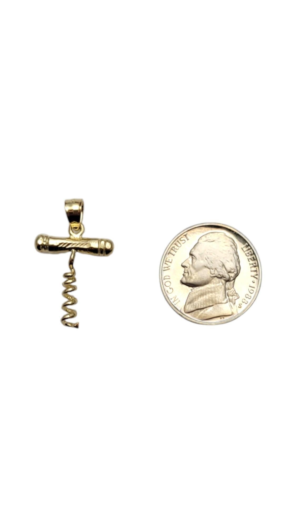 Pendentif en or jaune 14 carats en forme d'escargot n° 20740 en vente 5