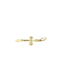 14 Karat Yellow Gold Crucifix Pendant #23074