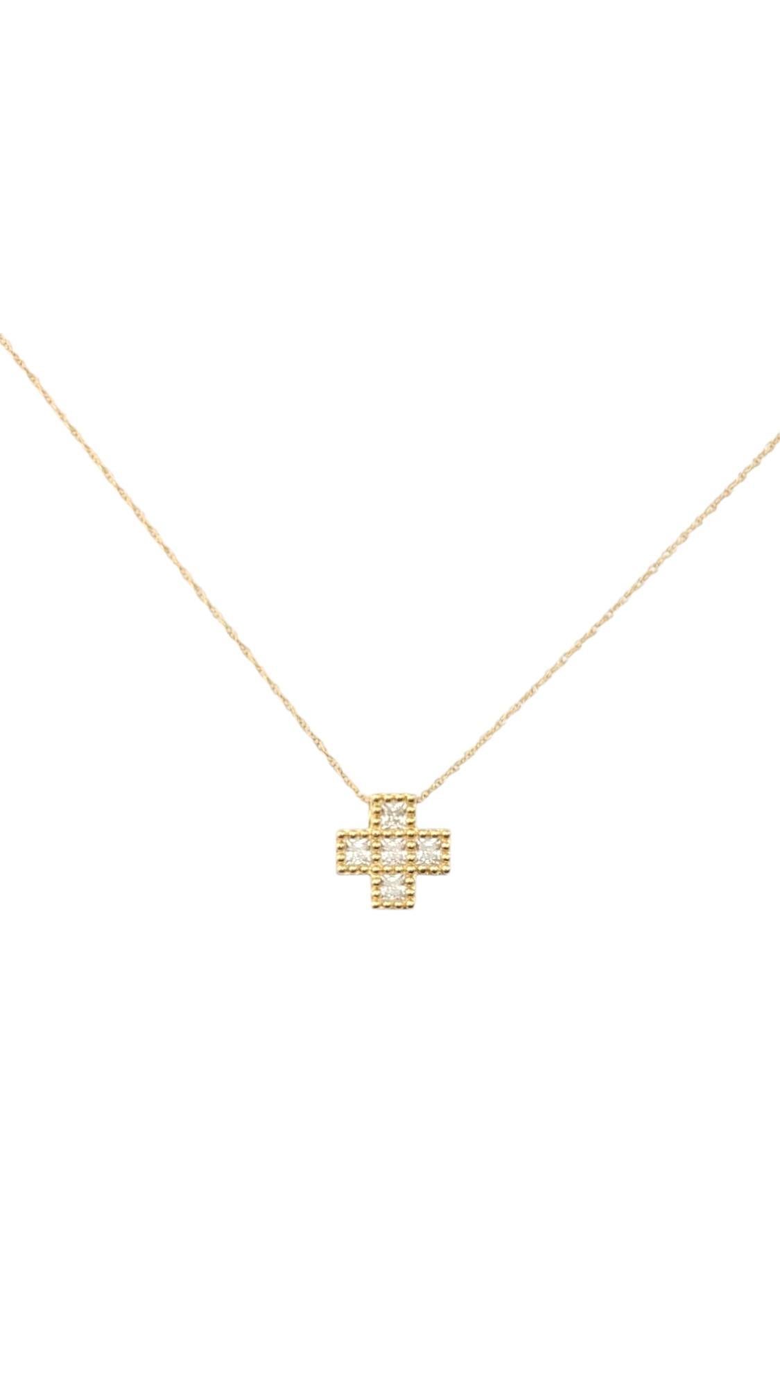 Collana con ciondolo in oro giallo 14 carati #21496