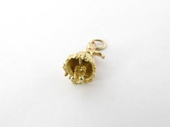 14 Karat Yellow Gold Dancing Girl Charm