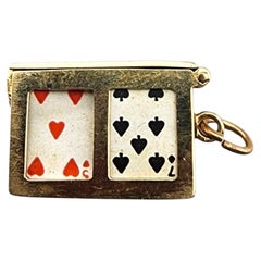 14 Karat Yellow Gold Deck Of Cards Charm #23266