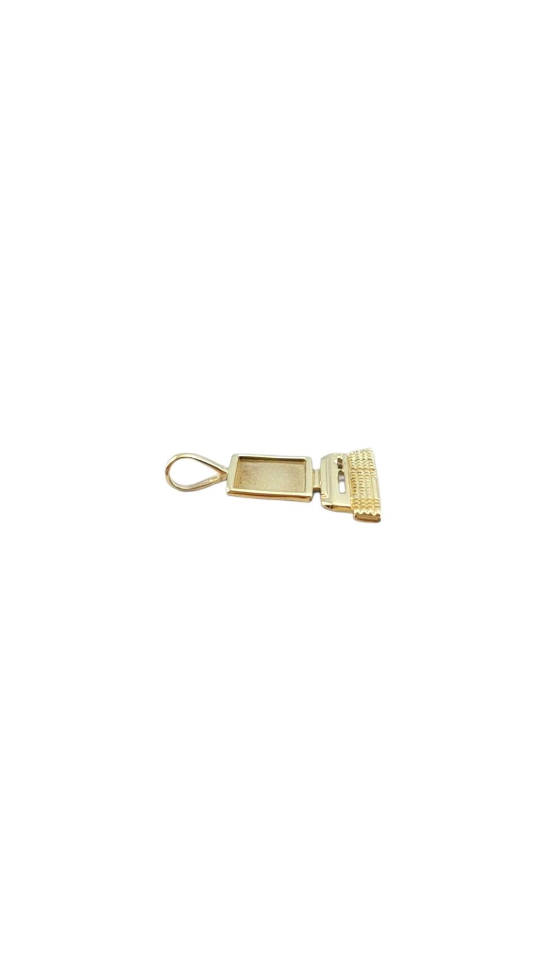 14 Karat Yellow Gold Desktop Computer Charm #22237 For Sale 2