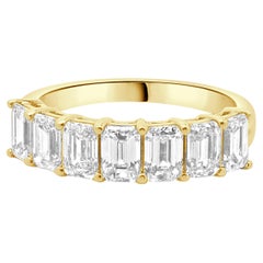 14 Karat Yellow Gold Diamond Band