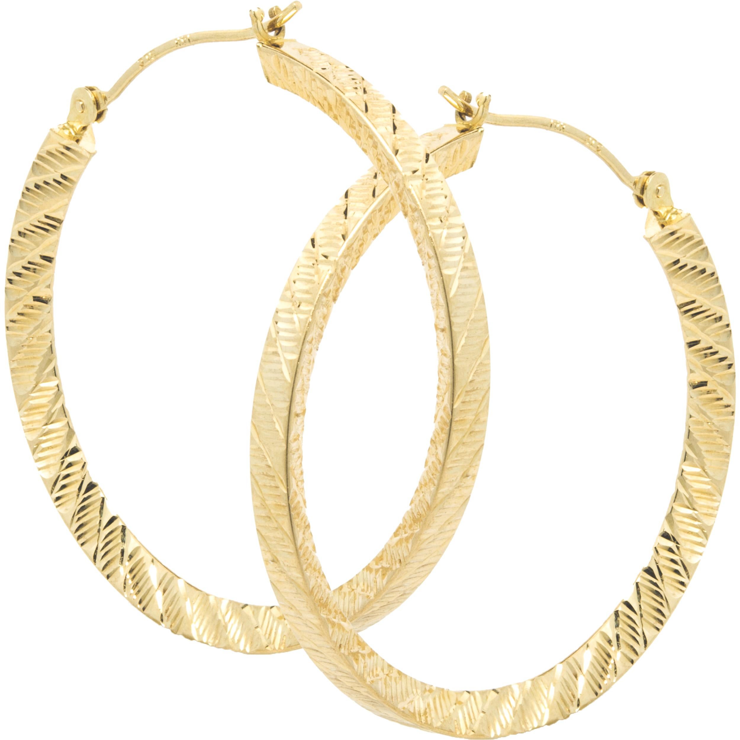 Material: 14K yellow gold
Dimensions: earrings measure 30mm in length
Weight:  1.50 grams