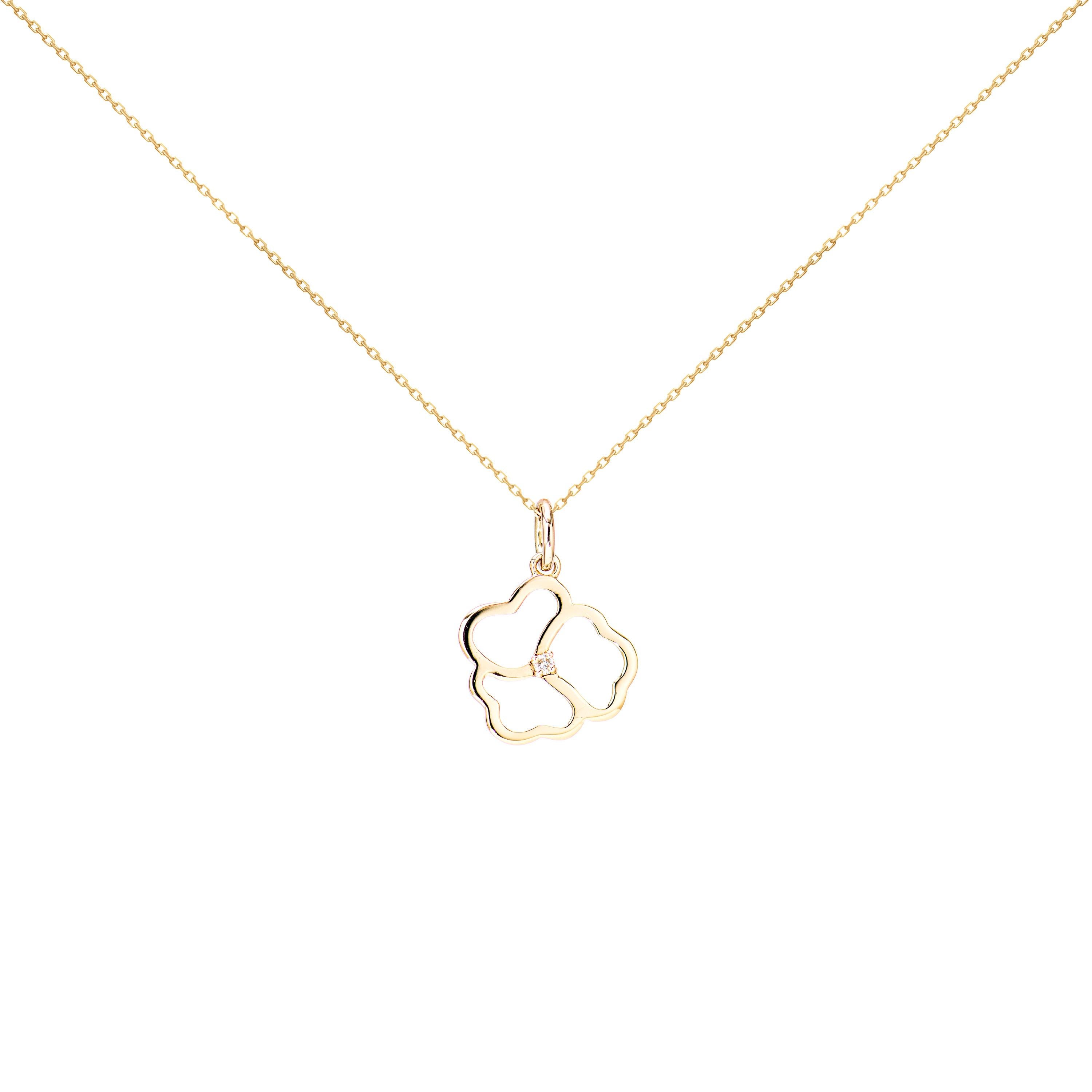AS29
14kt yellow gold diamond Flower necklace
Let your décolletage bloom... Boasting a 14kt yellow gold construction and adorned with a diamond, this Flower necklace from AS29 is all you need to elevate your looks. Spring state of mind forever.