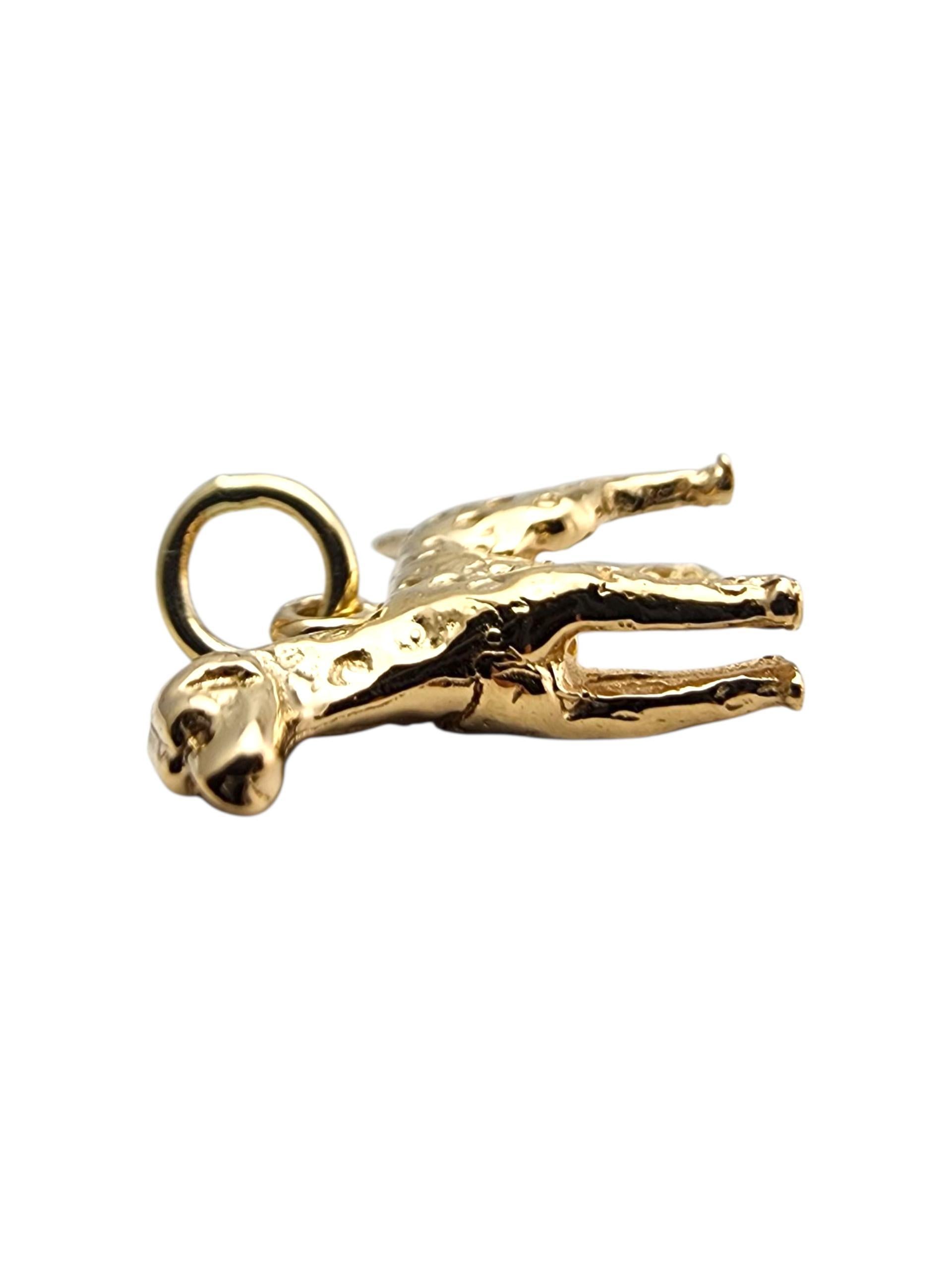 Charm en or jaune 14 carats pour chien #23581 Bon état - En vente à Washington Depot, CT