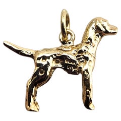 Charm en or jaune 14 carats pour chien #23581