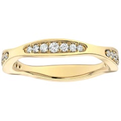 14 Karat Yellow Gold Donna Marquise Shape Diamond Ring '1/4 Carat'