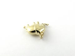 14 Karat Yellow Gold Elephant Charm
