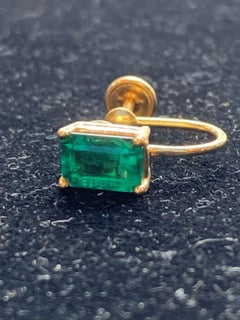 14 Karat Yellow Gold Emerald Suite