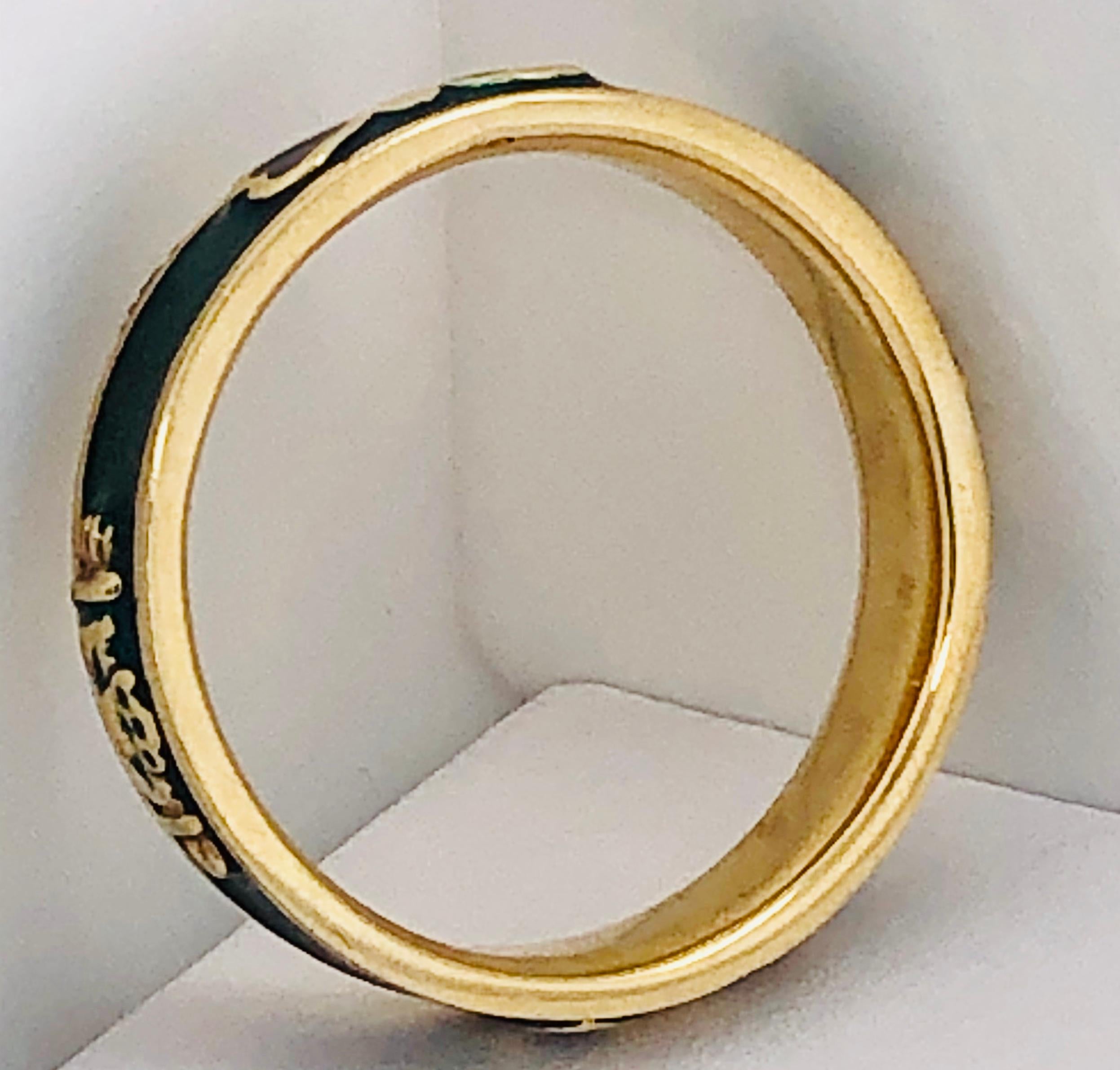 14 Karat Yellow Gold Fashion Ring For Sale 6