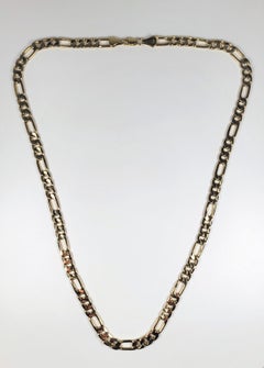 14 Karat Yellow Gold Figaro Chain