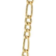 14 Karat Yellow Gold Figaro Chain