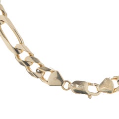 14 Karat Yellow Gold Figaro Link Chain