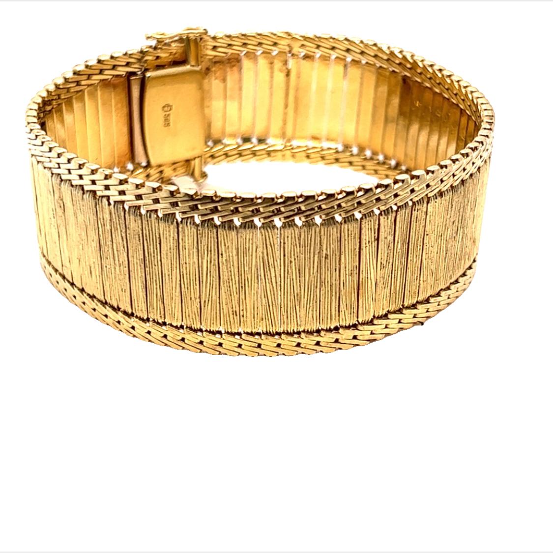 french gold bracelet