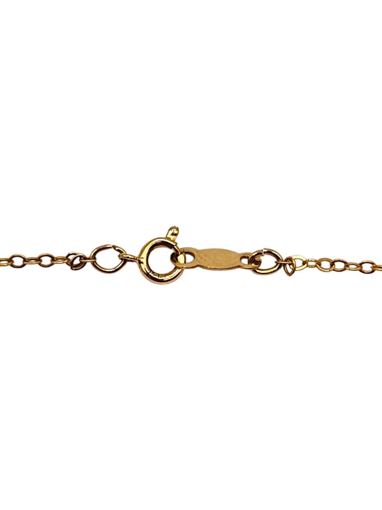 14 Karat Yellow Gold Graduated Pearl Necklace #19979 For Sale at 1stDibs