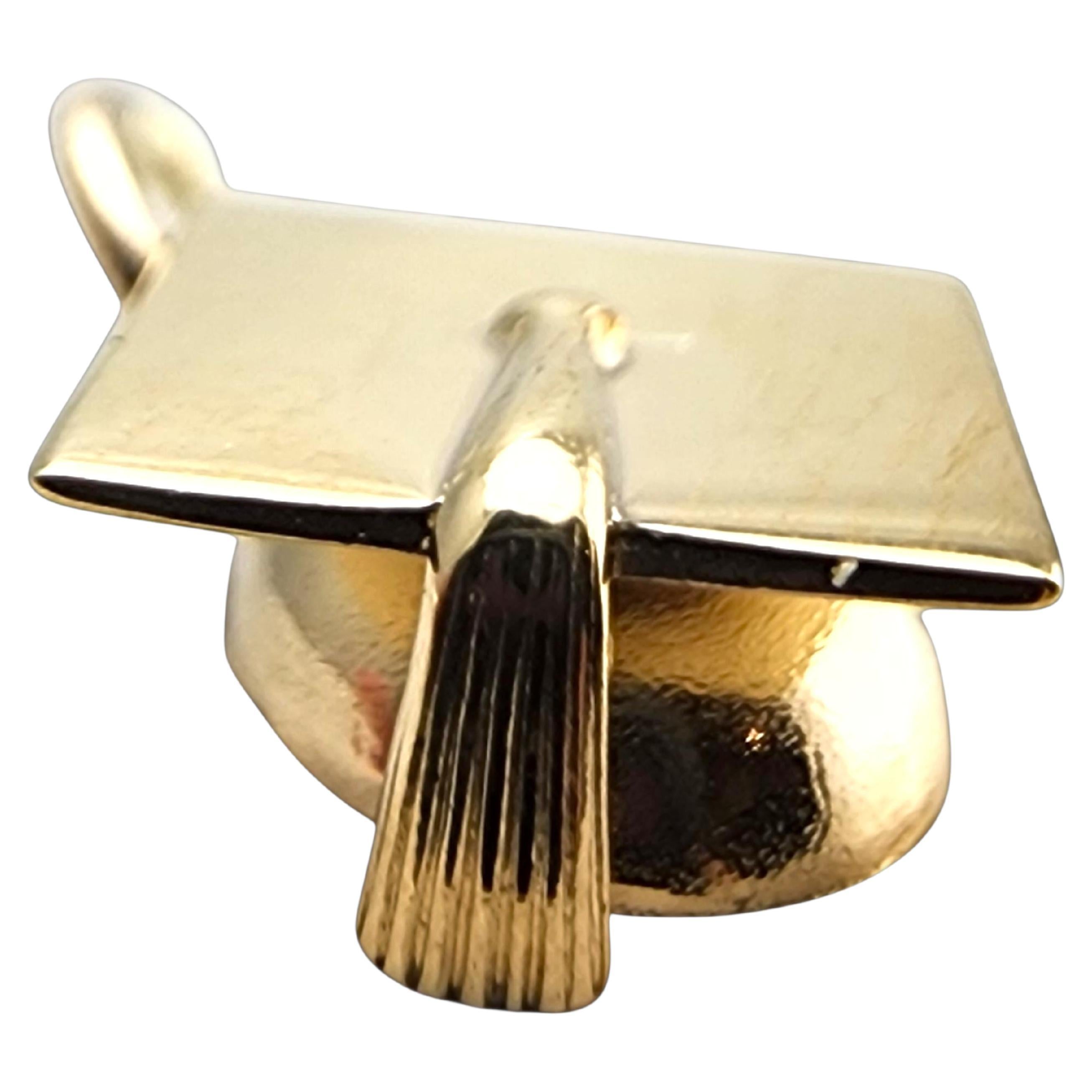 14 Karat Yellow Gold Graduation Cap Charm #24032