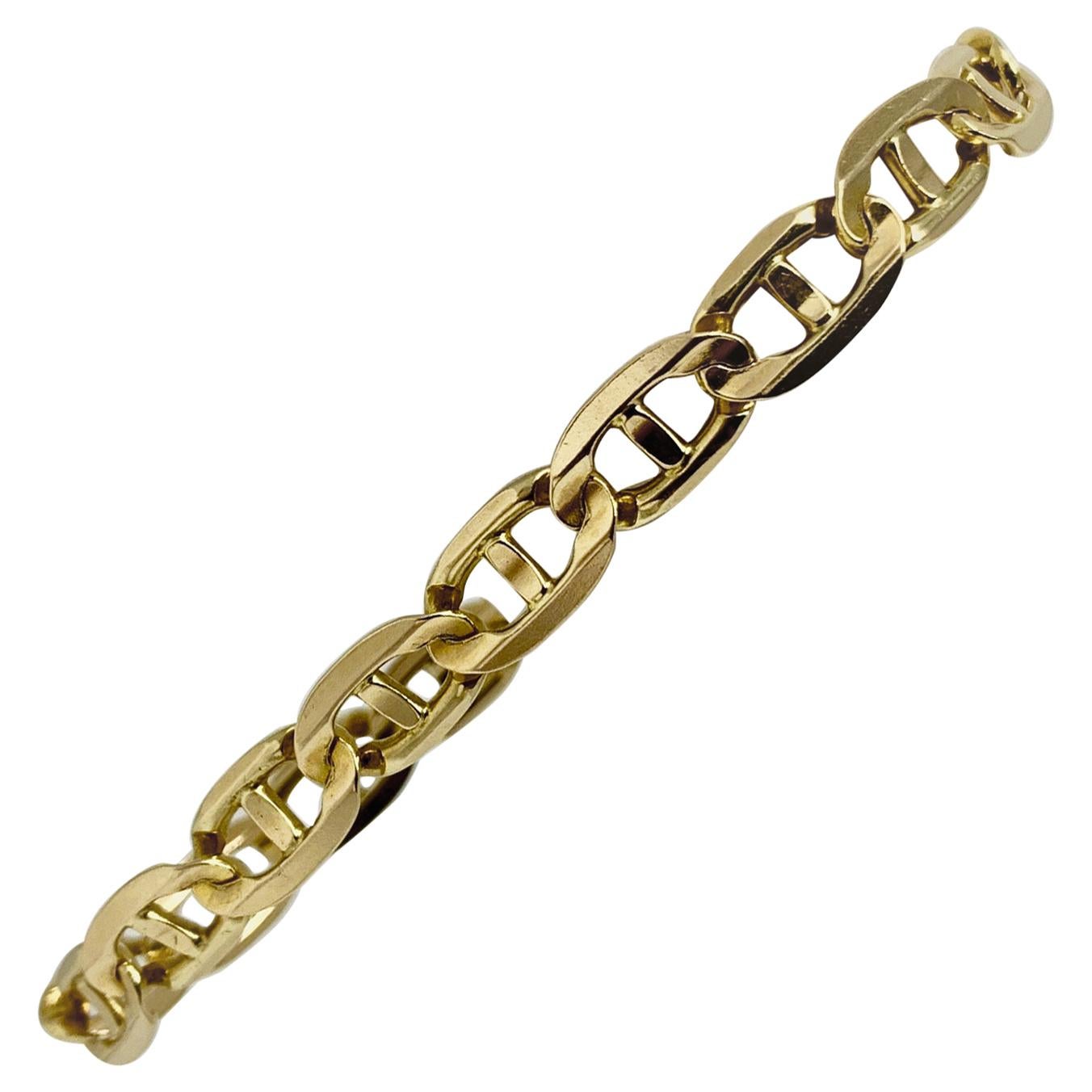 14 KT Yellow Gold Mangalsutra Bracelet