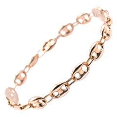 14 Karat Yellow Gold Gucci Link Bracelet