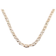 14 Karat Yellow Gold Gucci Link Chain