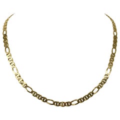 14 Karat Yellow Gold Gucci Mariner Link Chain Necklace