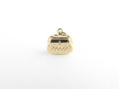 14 Karat Yellow Gold Handbag Charm