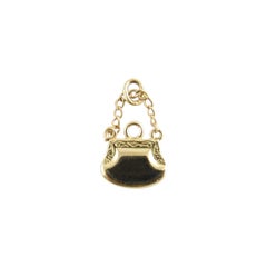 14 Karat Yellow Gold Handbag Charm