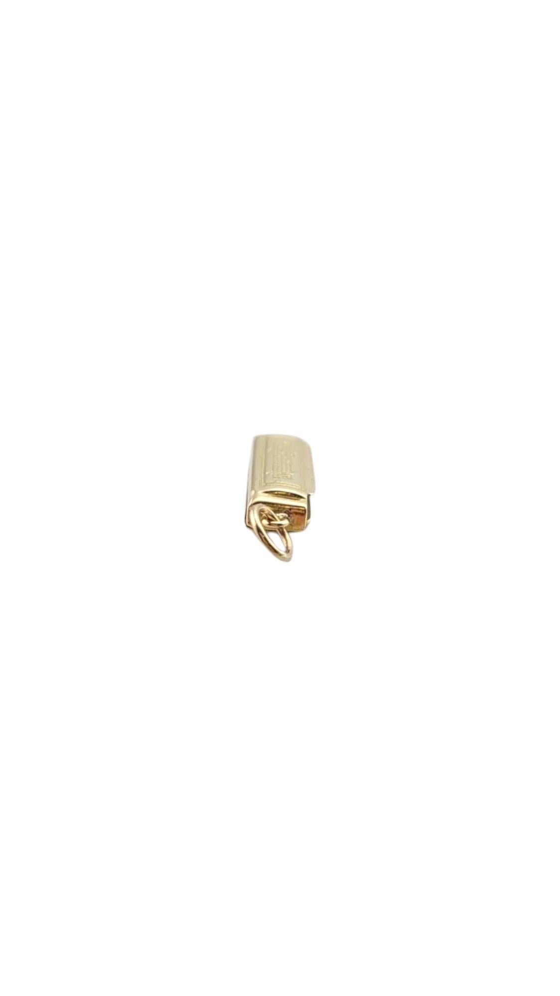 Amuleto de armónica de oro amarillo de 14 quilates #22257 en venta 1