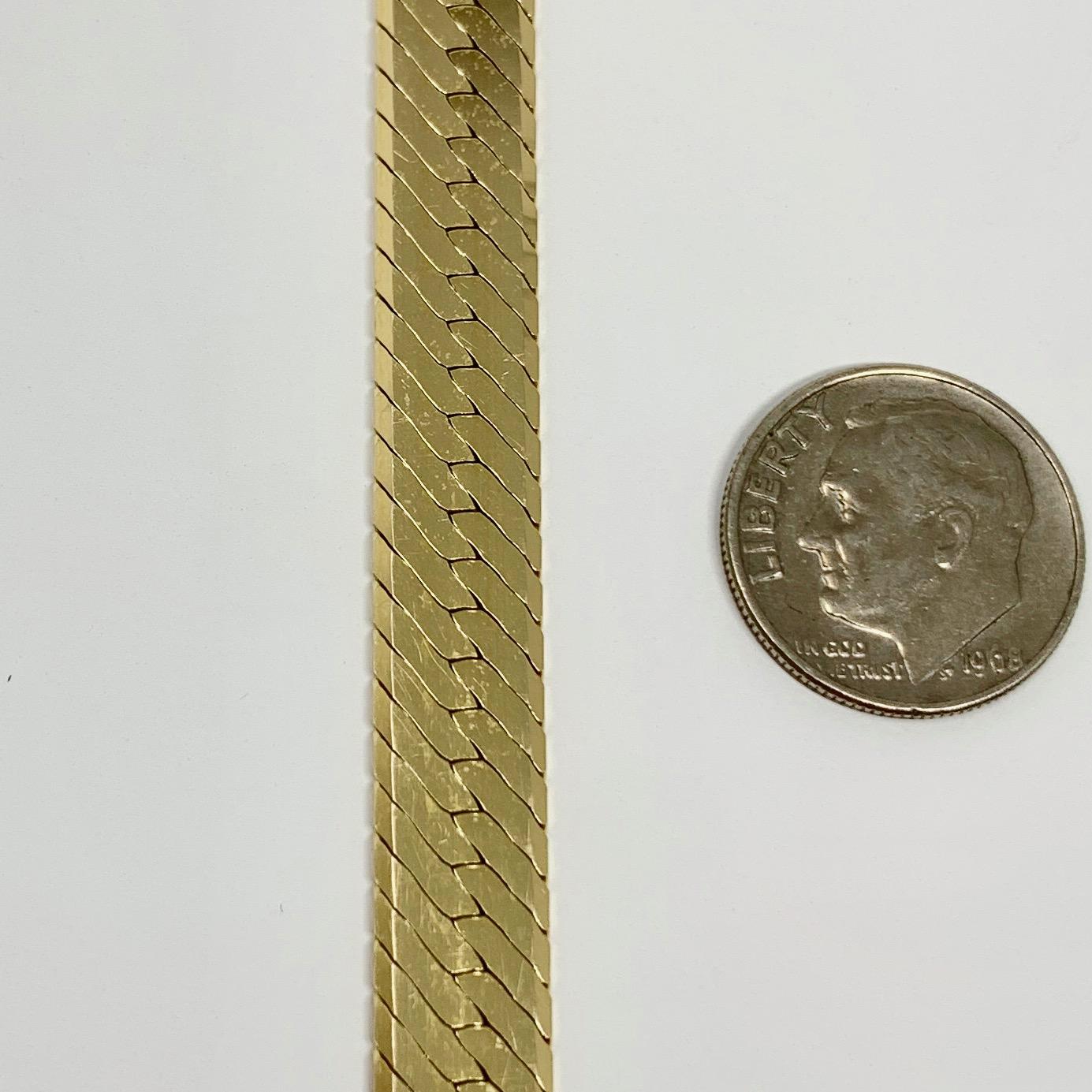 thick herringbone chain