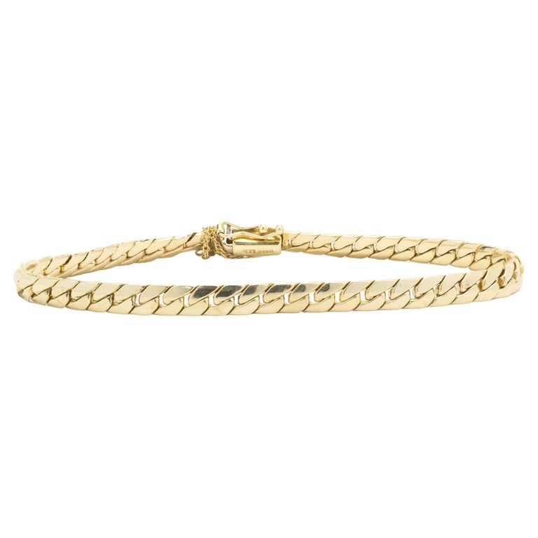Gold Herringbone Bracelet