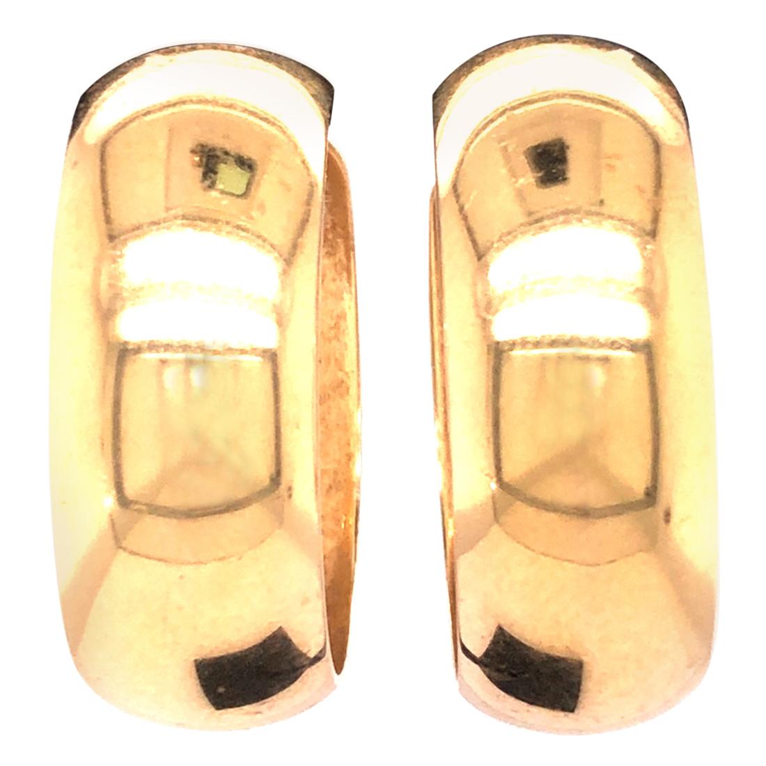 Ohrringe aus 14 Karat Gelbgold im Angebot