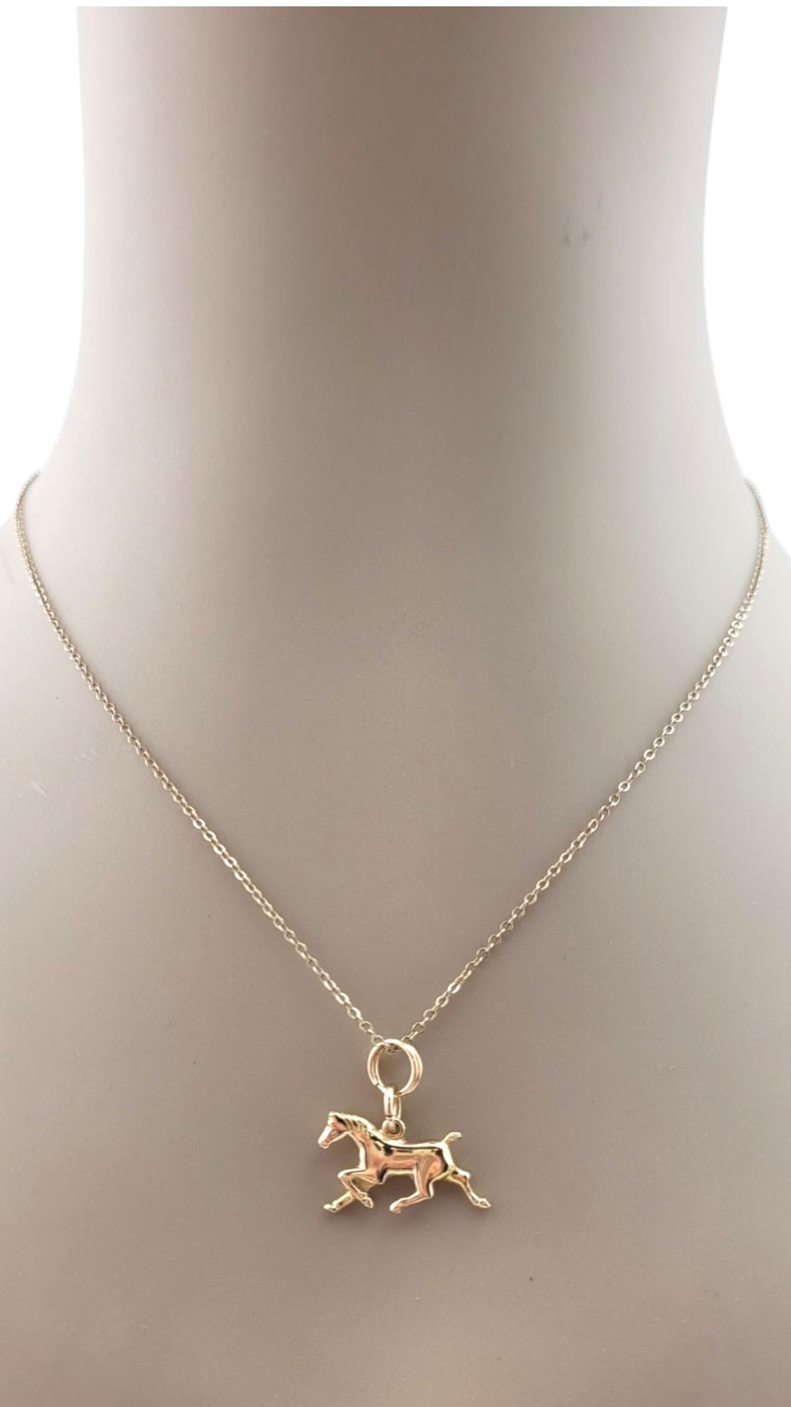 14 Karat Yellow Gold Horse Charm #21132 For Sale 5