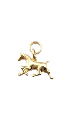 Vintage 14 Karat Yellow Gold Horse Charm #21132