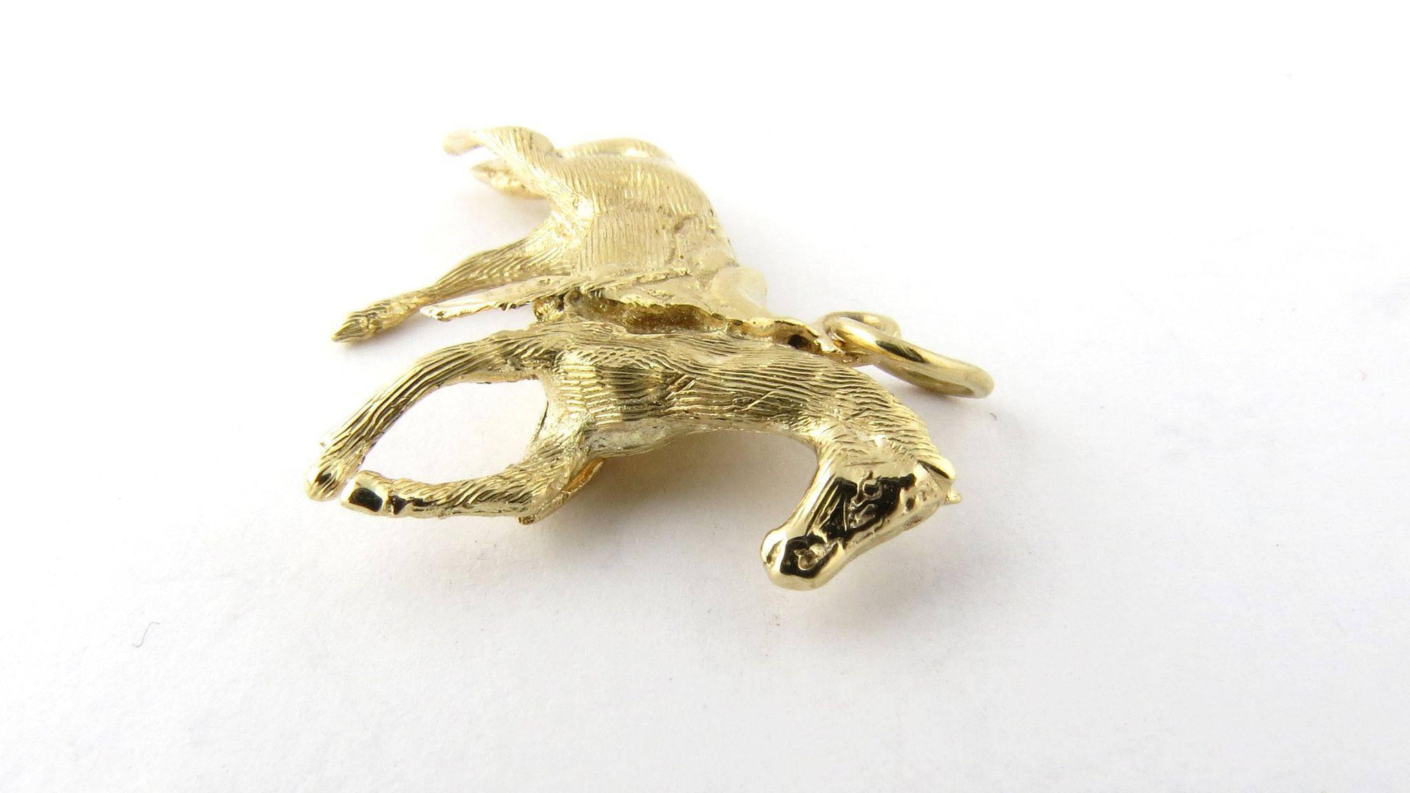 Women's 14 Karat Yellow Gold Horse Charm