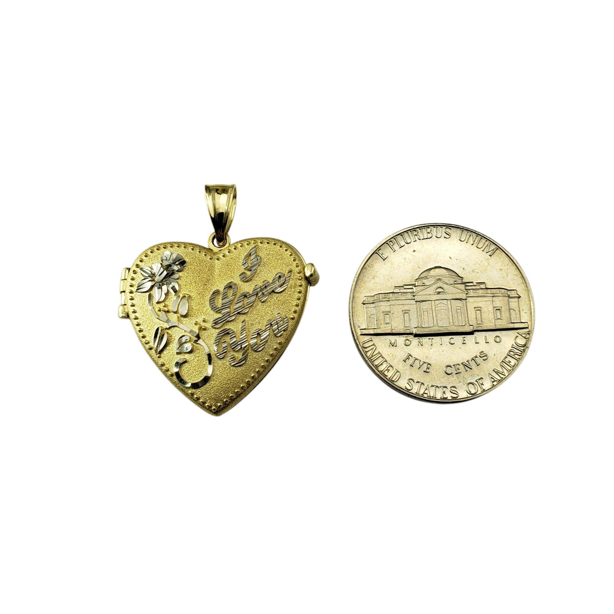 Pendentif en or jaune 14 carats 