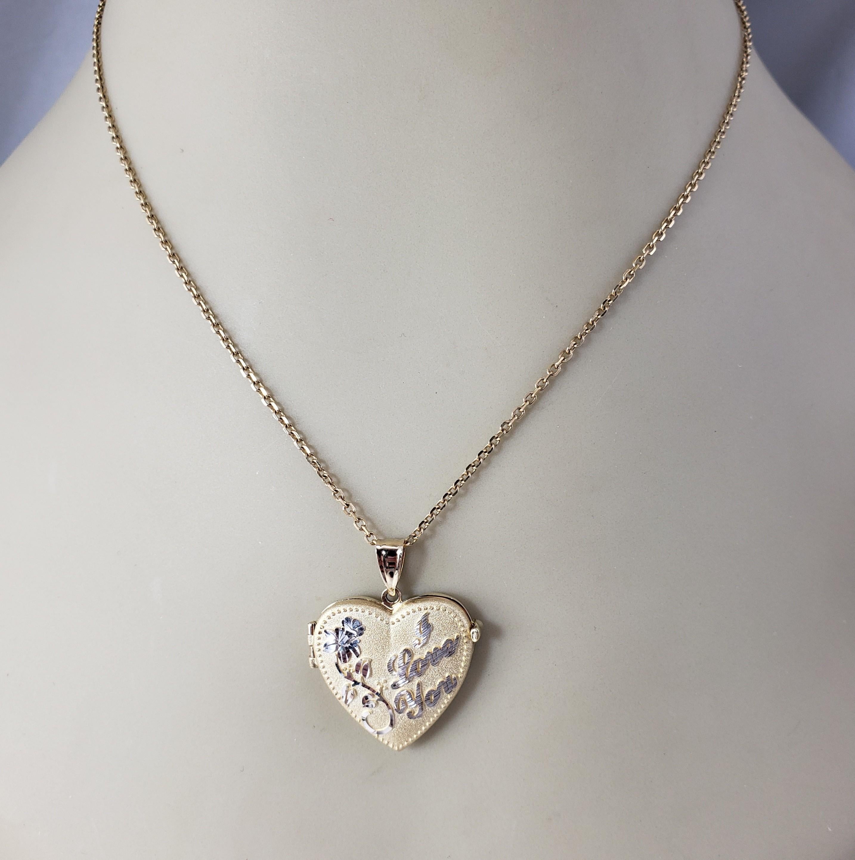 Pendentif en or jaune 14 carats 
