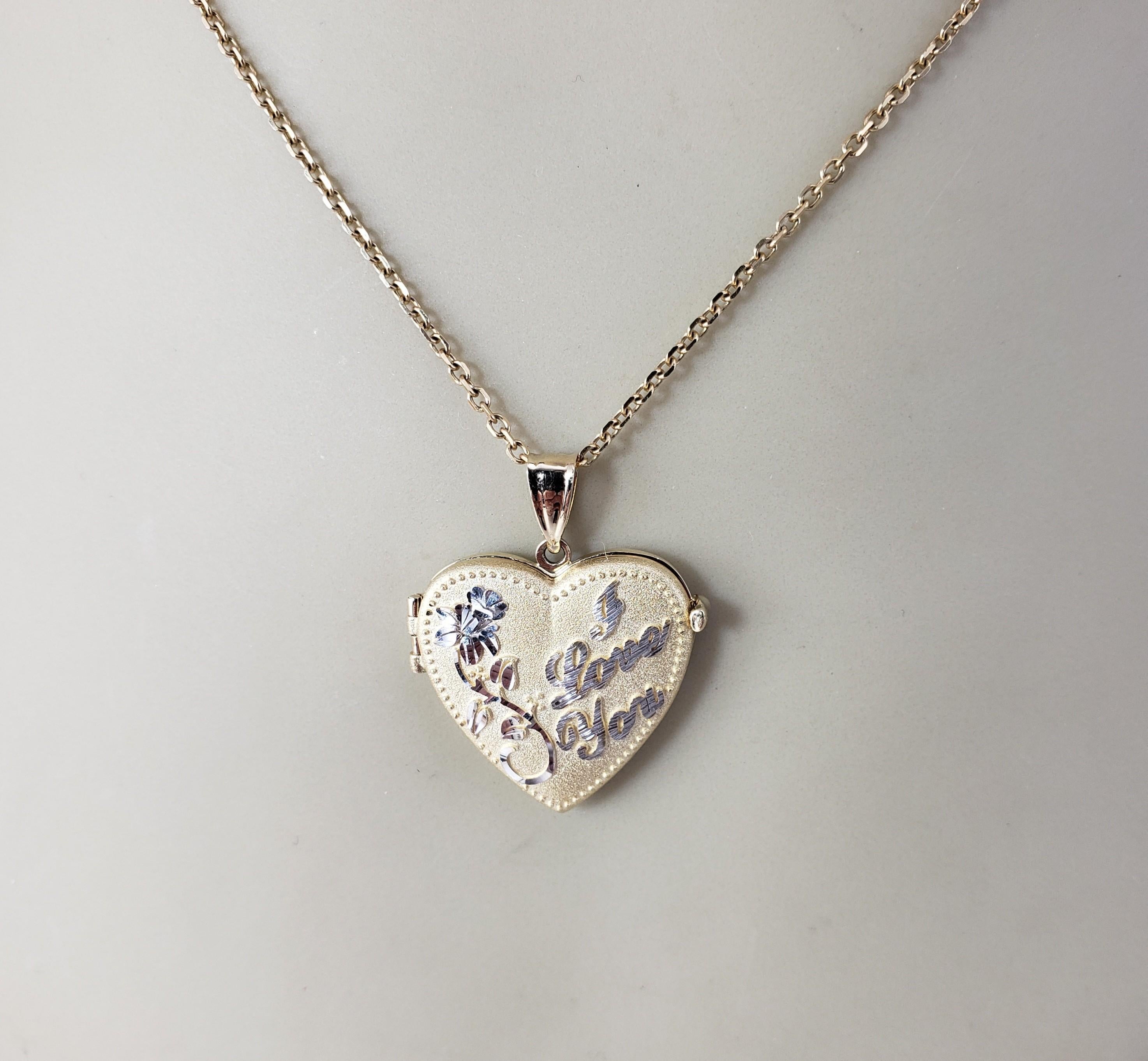 Pendentif en or jaune 14 carats 