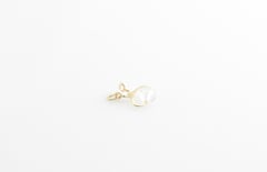 14 Karat Yellow Gold Ice Block Charm