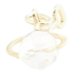 14 Karat Yellow Gold Ice Block Charm 14 Karat Yellow Gold Ice Block Charm