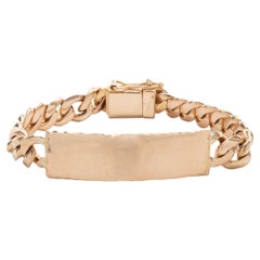 18 Karat Rose Gold ID Bracelet