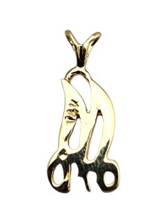 14 Karat Yellow Gold Initial "M" Charm #23680