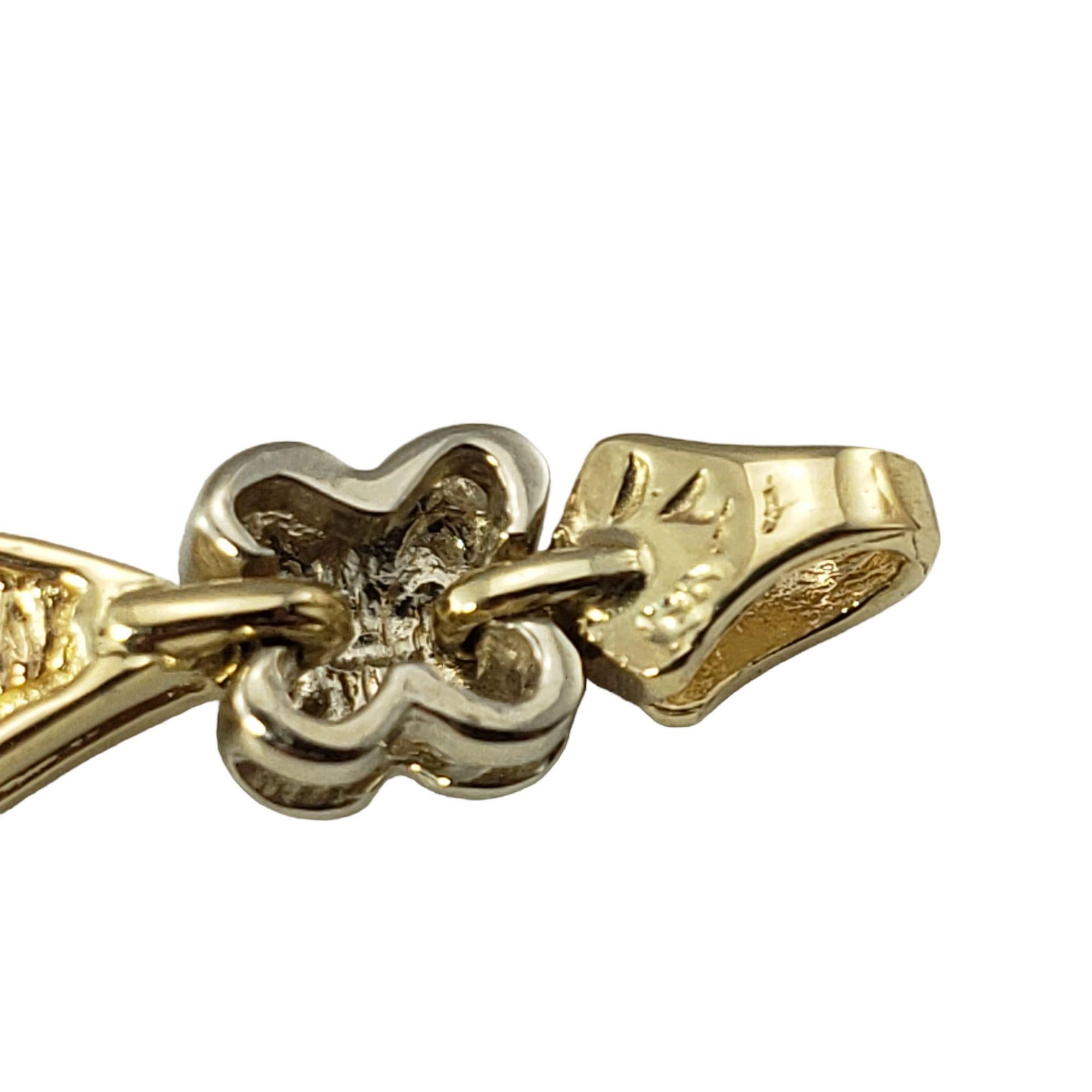 Women's  14 Karat Yellow Gold Inlaid Opal Bracelet #15088 For Sale