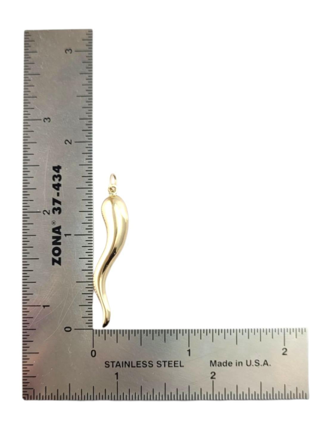 Charm Horn in oro giallo 14 carati #21483 in vendita 3