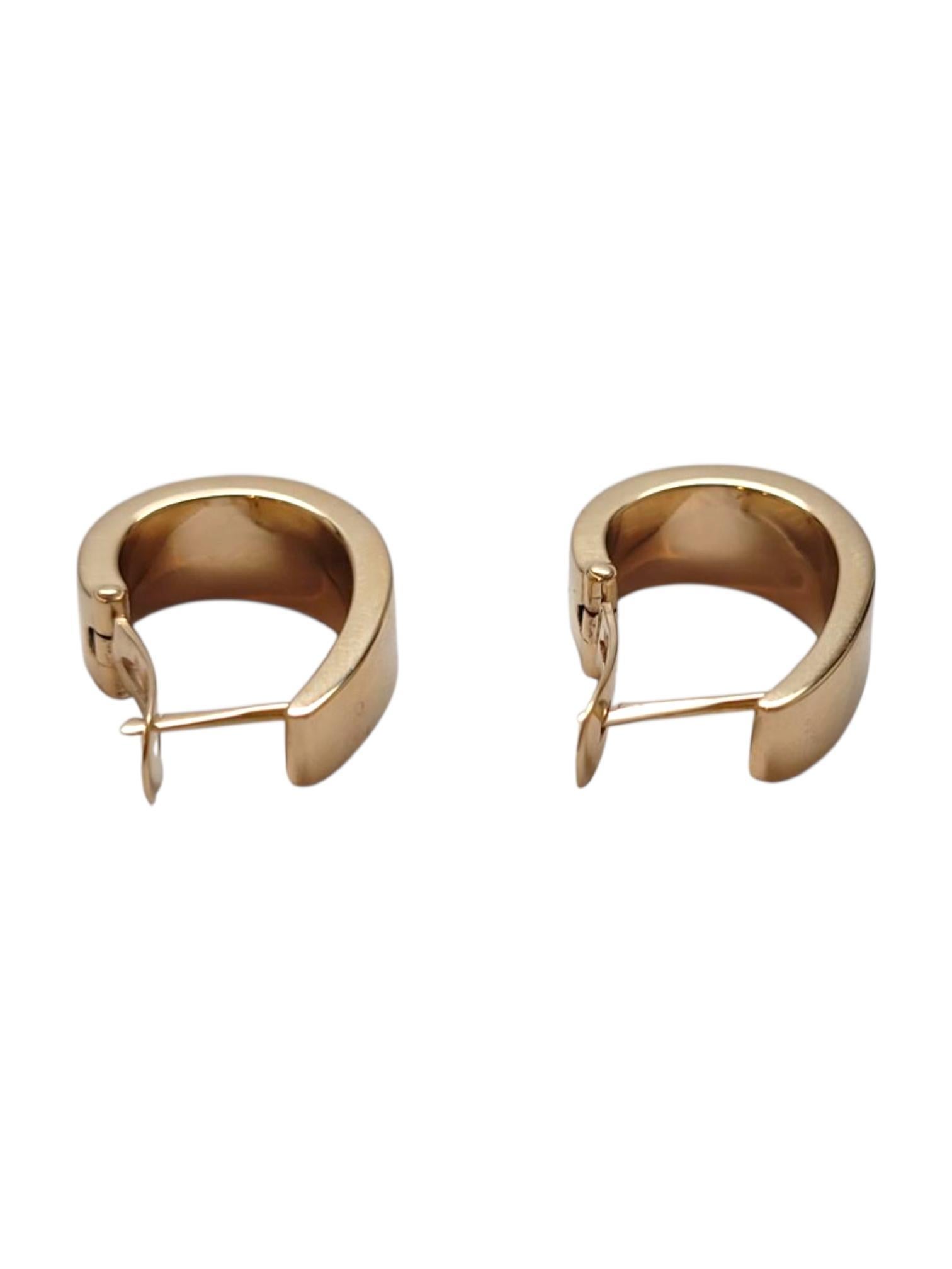 14 Karat Yellow Gold J Hoop Earrings #21930 en venta 1