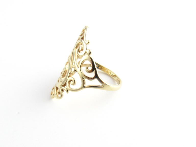 14 Karat Yellow Gold James Avery Ring at 1stDibs james avery gold rings