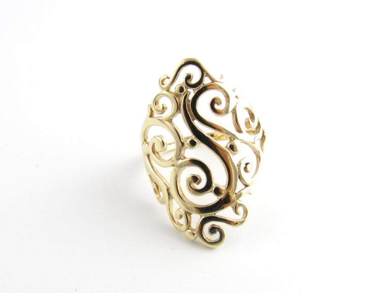 14 Karat Yellow Gold James Avery Ring at 1stDibs james avery gold rings