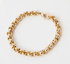 Bracciale A Link in oro giallo 14 carati