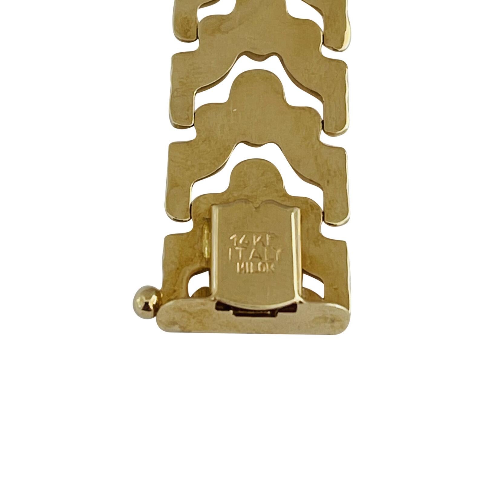types of gold bracelet links