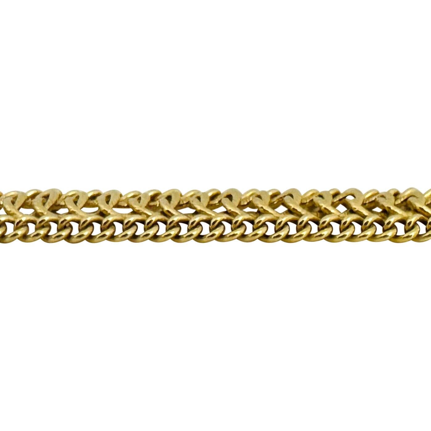 14 Karat Gelbgold Damen Vintage  Spiral Ausgefallenes Gliederarmband Italien  im Zustand „Gut“ in Guilford, CT